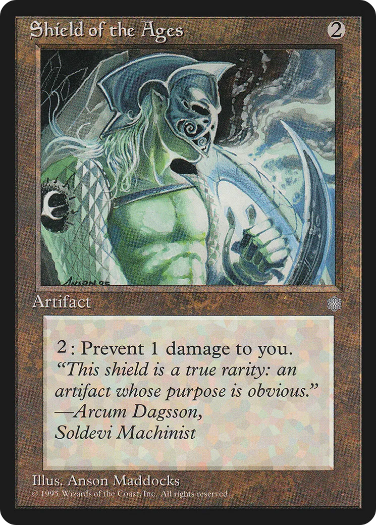 Bouclier des temps anciens — Ice Age — Magic: The Gathering