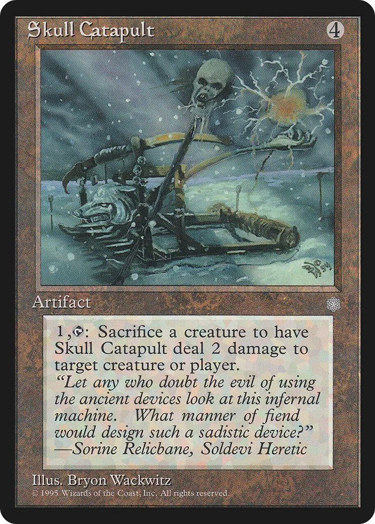Catapulte des crânes — Ice Age — Magic: The Gathering