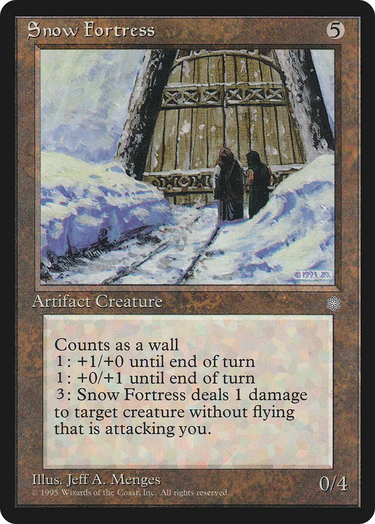 Forteresse des neiges — Ice Age — Magic: The Gathering