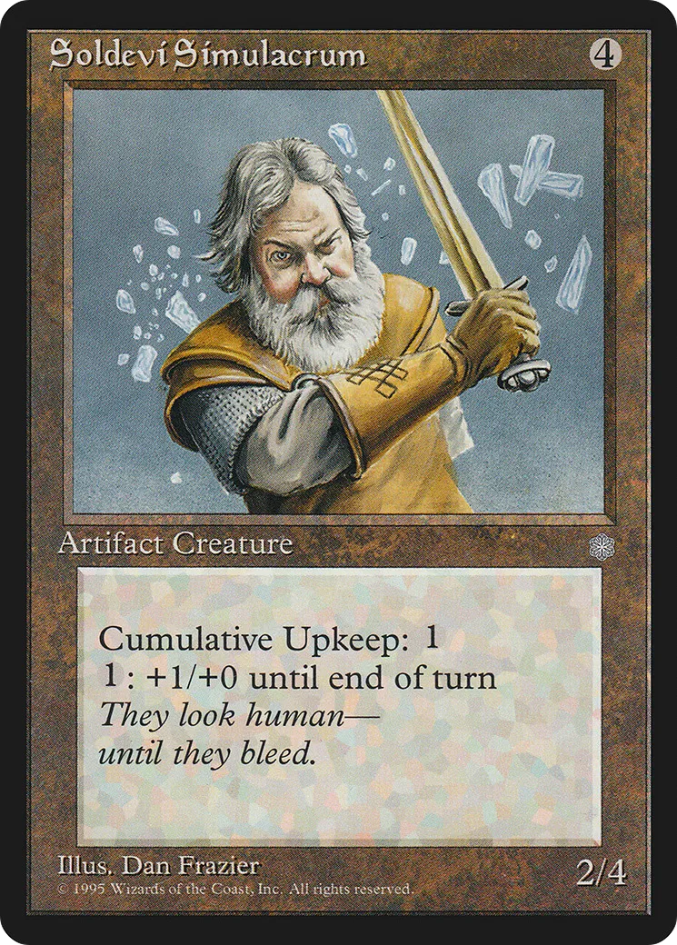 Soldevi Simulacrum — Ice Age — Magic: The Gathering