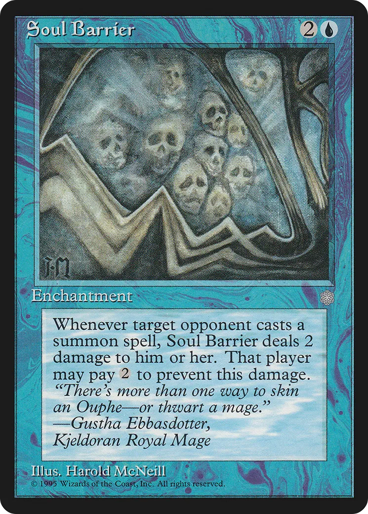 Soul Barrier — Ice Age — Magic: The Gathering