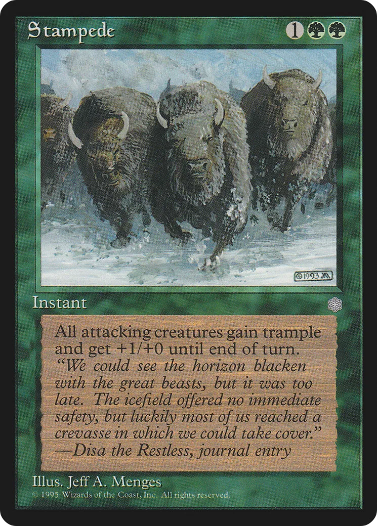 Ruée effrénée — Ice Age — Magic: The Gathering