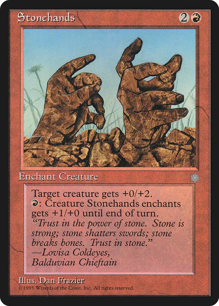 Stonehands — Ice Age — Magic: The Gathering