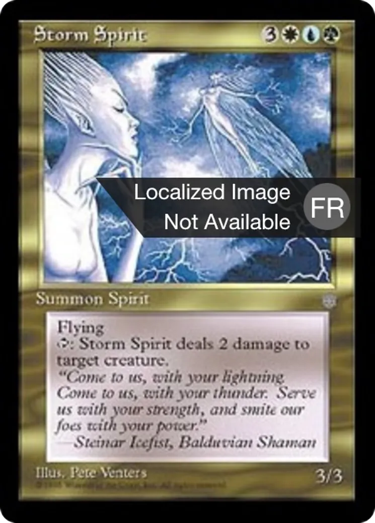 Esprit tempête — Ice Age — Magic: The Gathering