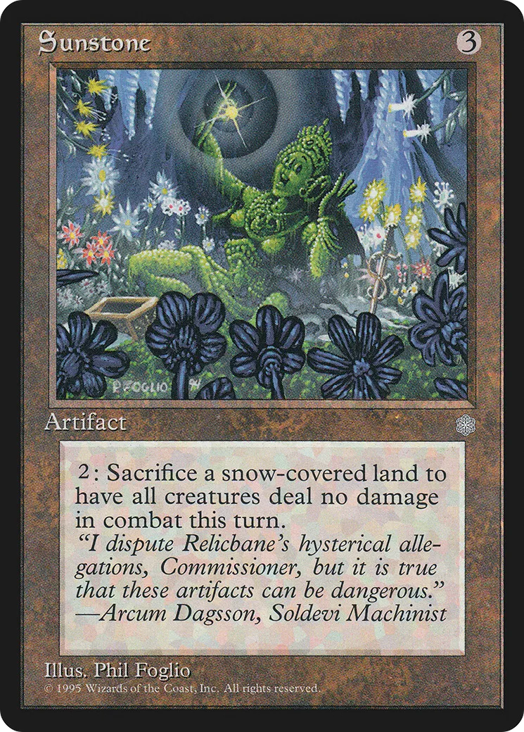 Pierre-soleil — Ice Age — Magic: The Gathering