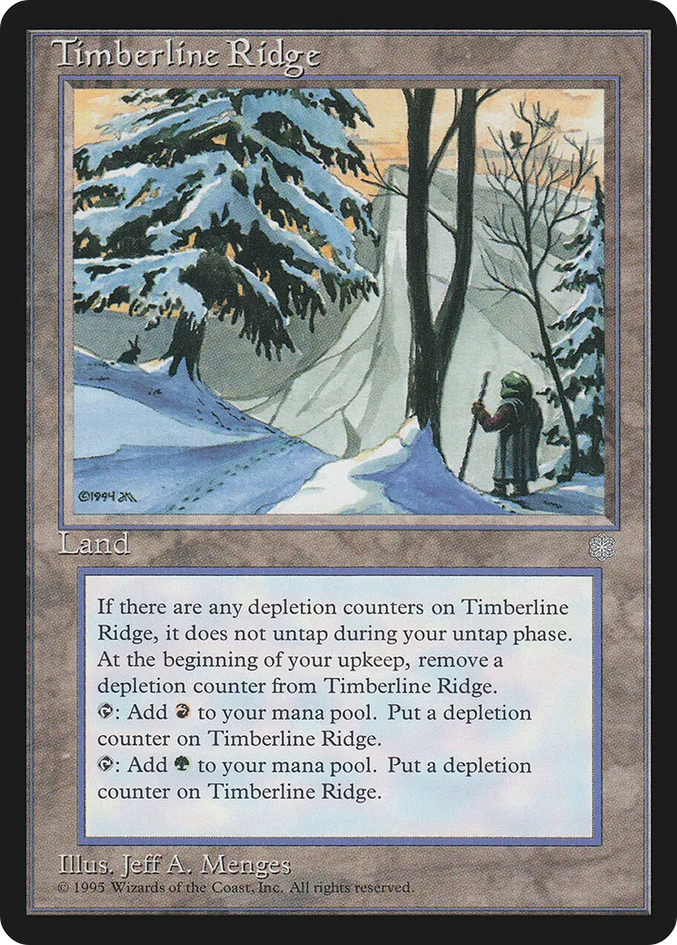 Contrefort forestier — Ice Age — Magic: The Gathering