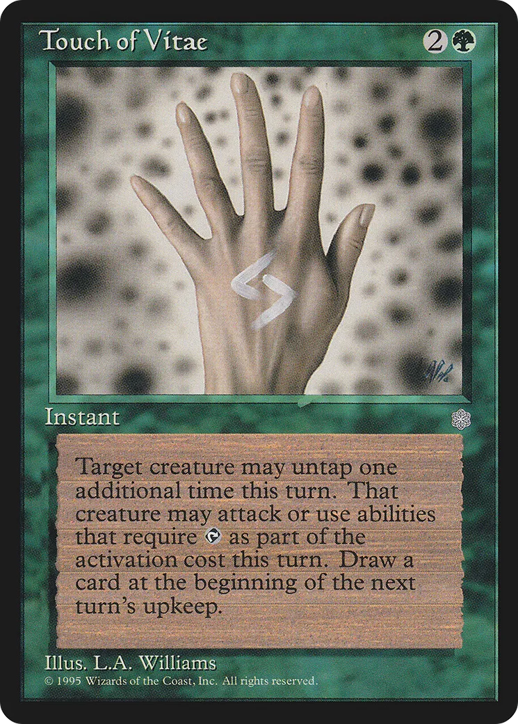 Touch of Vitae — Ice Age — Magic: The Gathering
