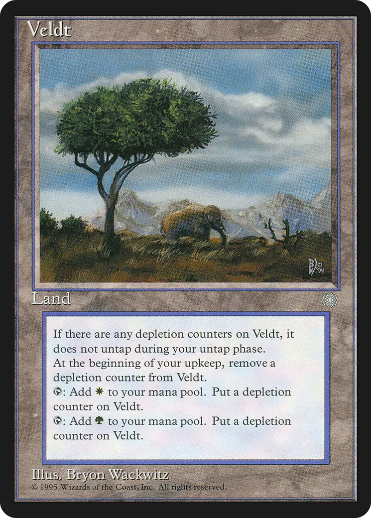 Veldt — Ice Age — Magic: The Gathering