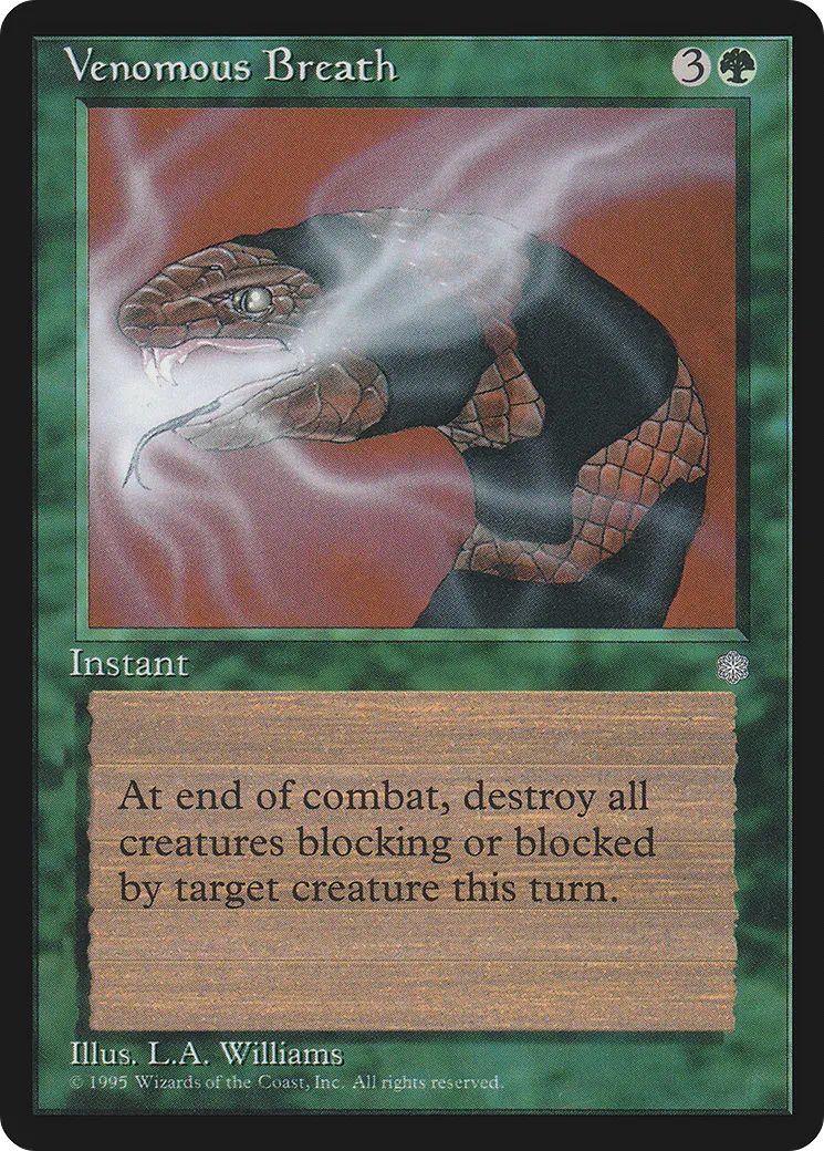 Souffle venimeux — Ice Age — Magic: The Gathering