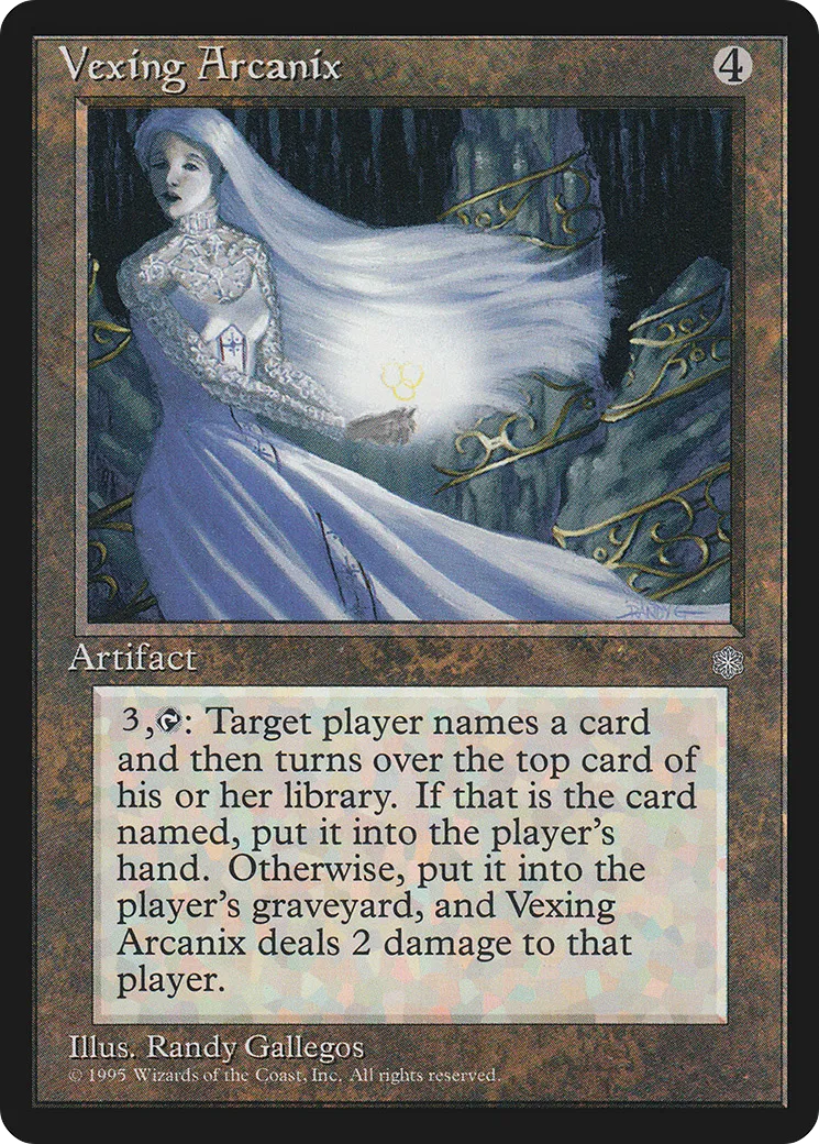 Arcanologue vexatoire — Ice Age — Magic: The Gathering
