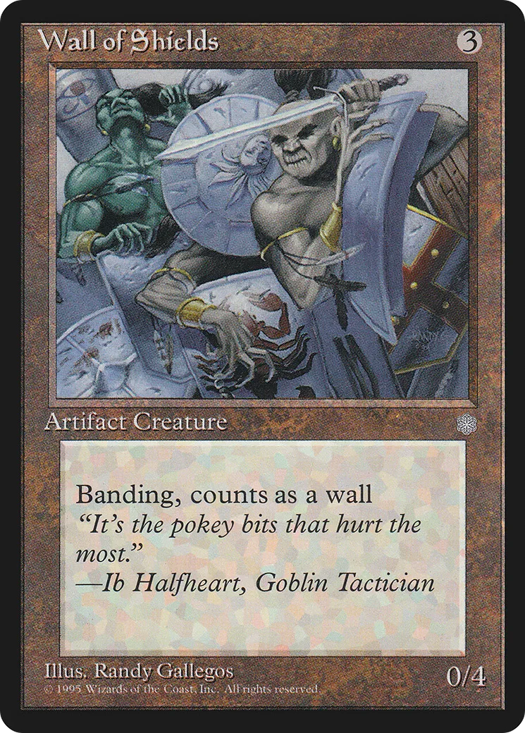 Mur de boucliers — Ice Age — Magic: The Gathering