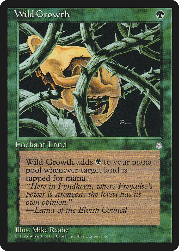 Végétation luxuriante — Ice Age — Magic: The Gathering