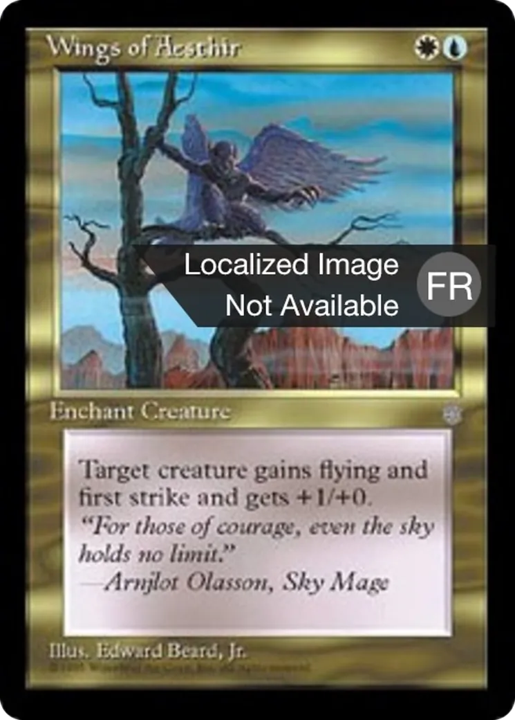 Ailes d'aeszir — Ice Age — Magic: The Gathering