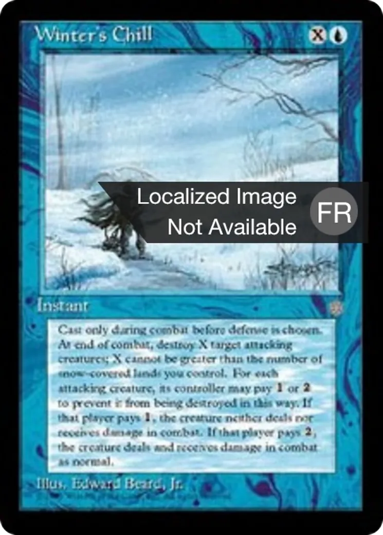 Fraîcheur hivernale — Ice Age — Magic: The Gathering