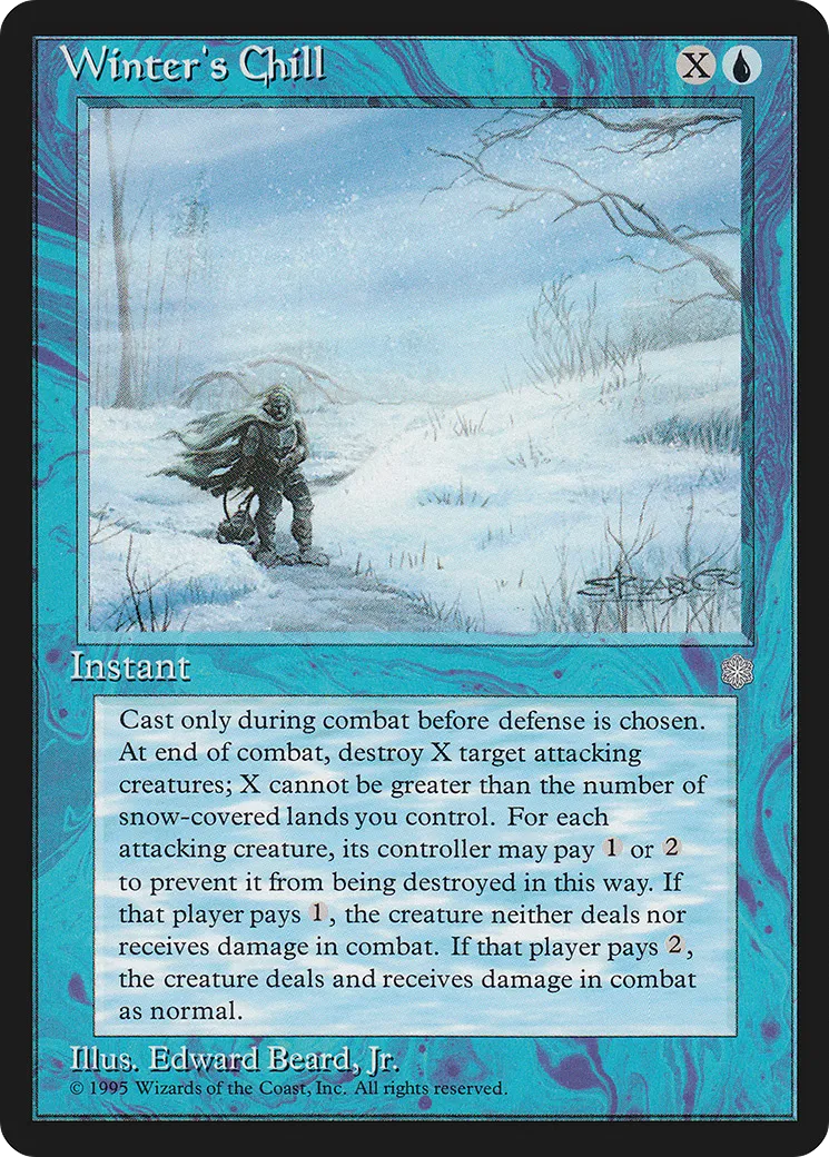 Winter's Chill — Ice Age — Magic: The Gathering