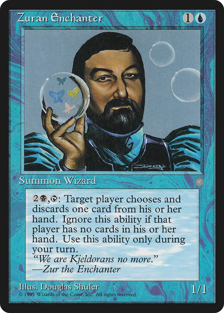 Zuran Enchanter — Ice Age — Magic: The Gathering