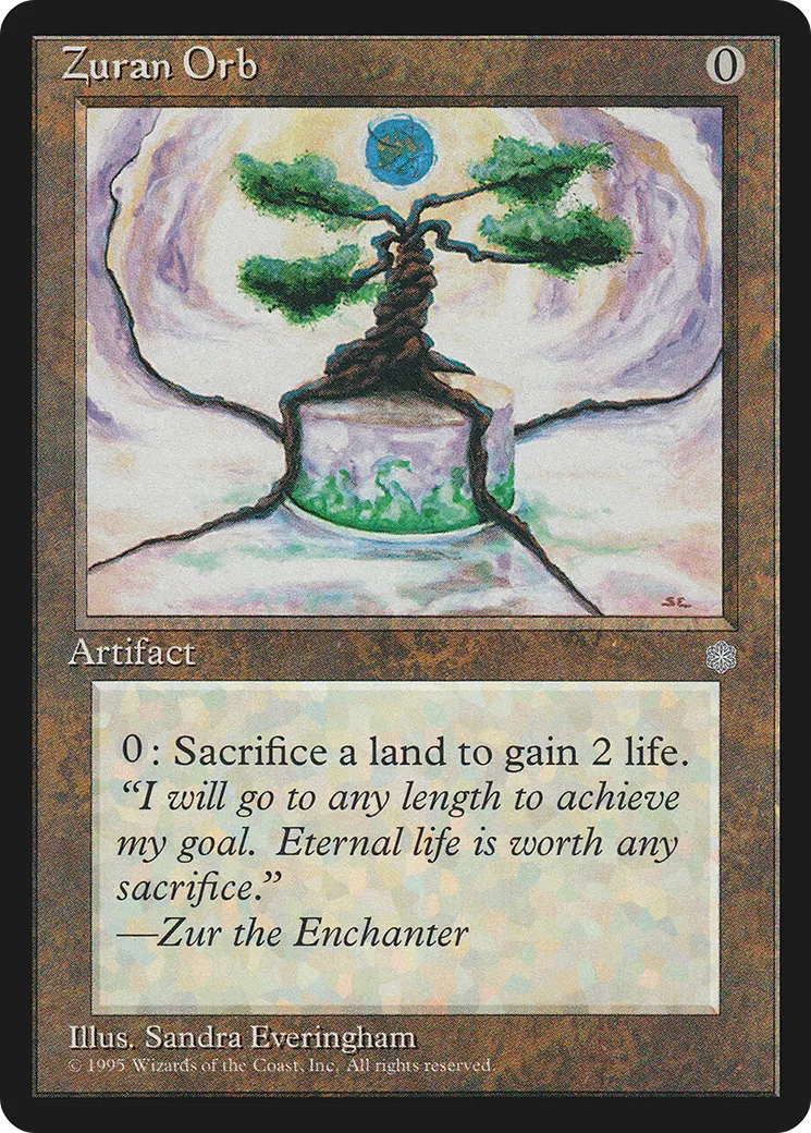 Orbe zuranienne — Ice Age — Magic: The Gathering