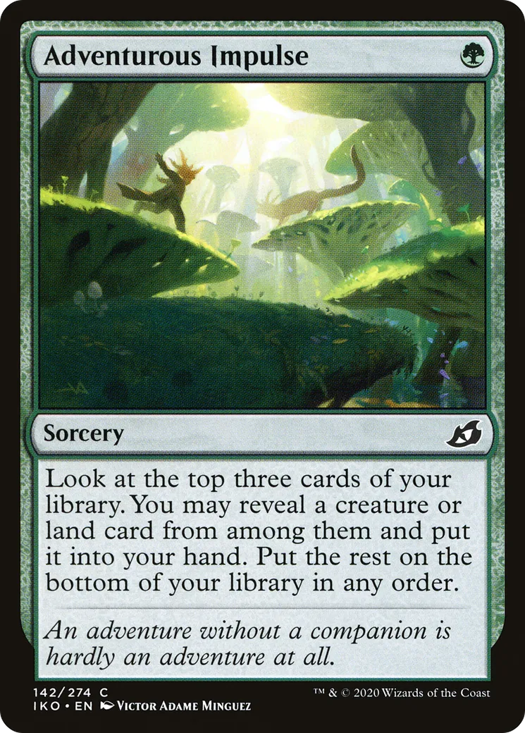 Impulsion audacieuse — Ikoria: Lair of Behemoths — Magic: The Gathering