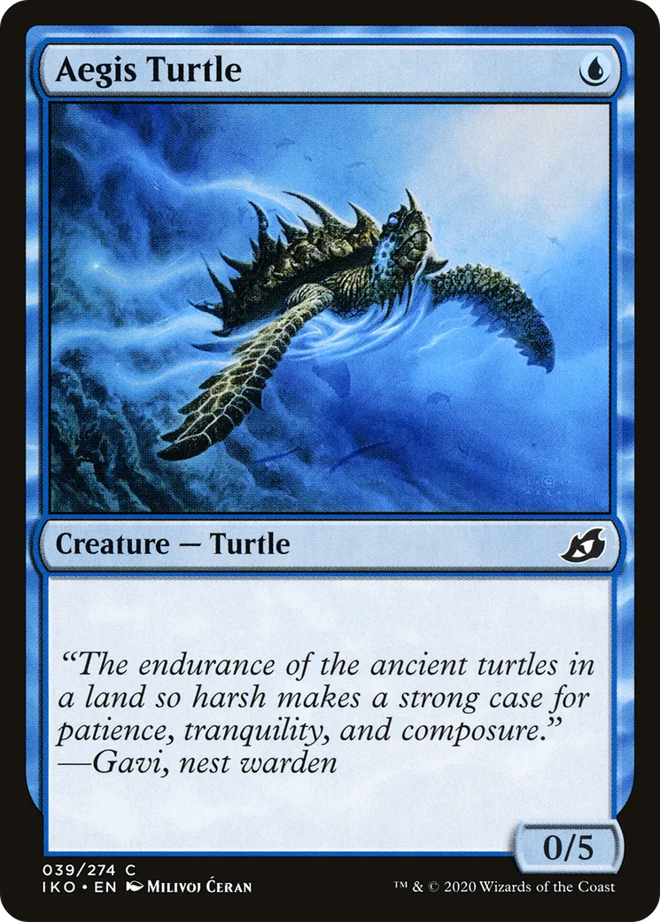 Aegis Turtle — Ikoria: Lair of Behemoths — Magic: The Gathering