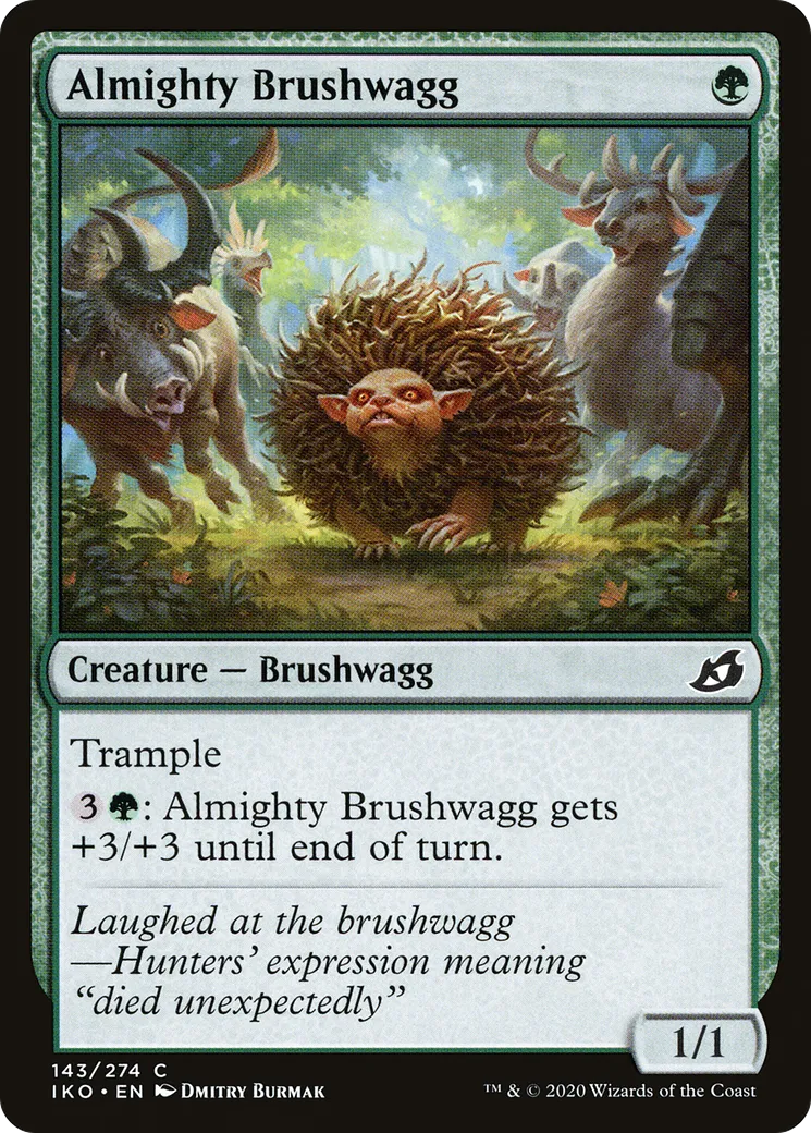Bosquérisson tout-puissant — Ikoria: Lair of Behemoths — Magic: The Gathering