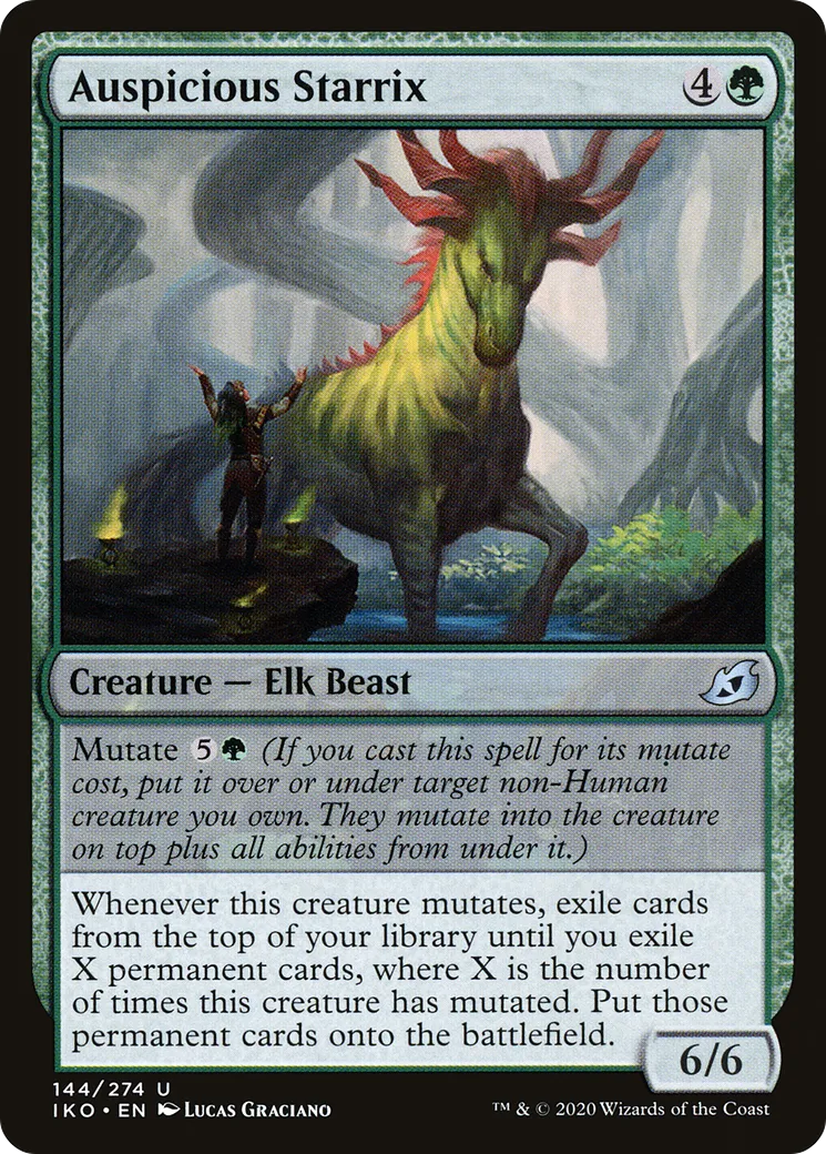 Auspicious Starrix — Ikoria: Lair of Behemoths — Magic: The Gathering
