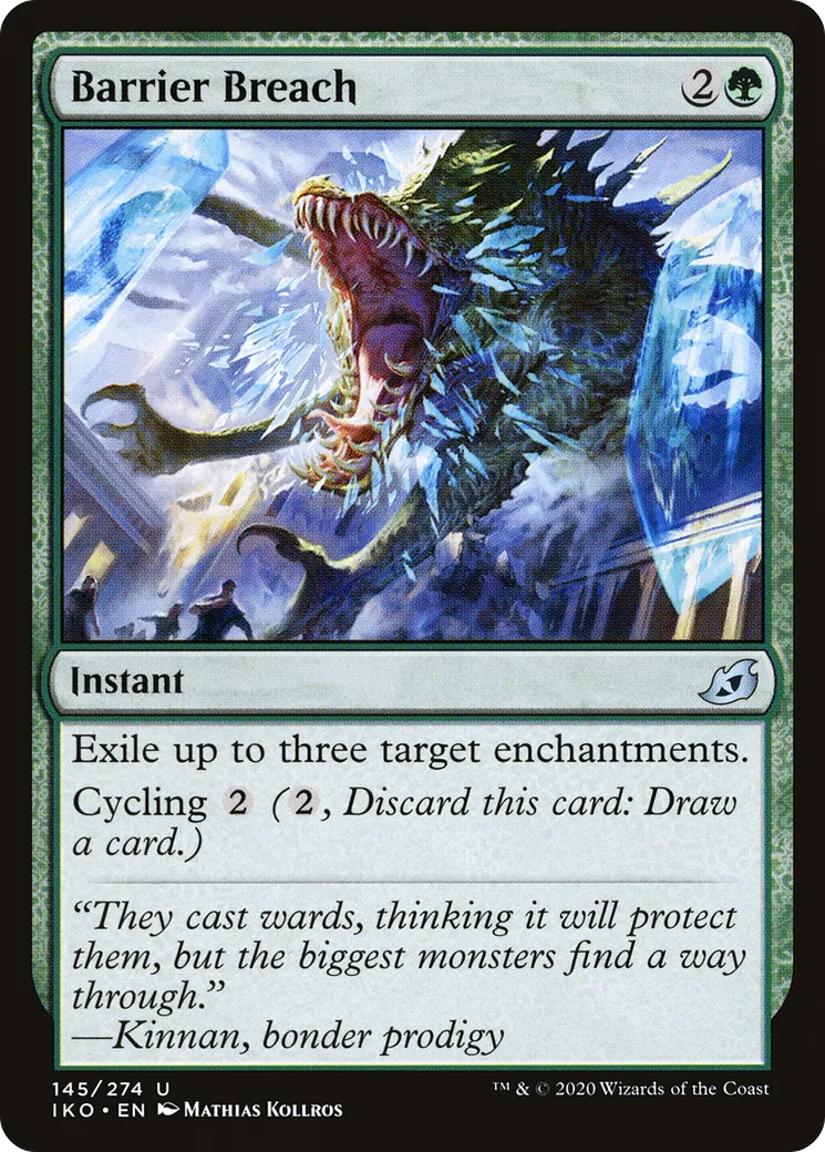 Barrier Breach — Ikoria: Lair of Behemoths — Magic: The Gathering