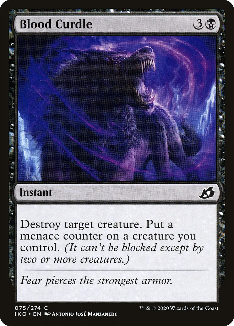 Glacement du sang — Ikoria: Lair of Behemoths — Magic: The Gathering