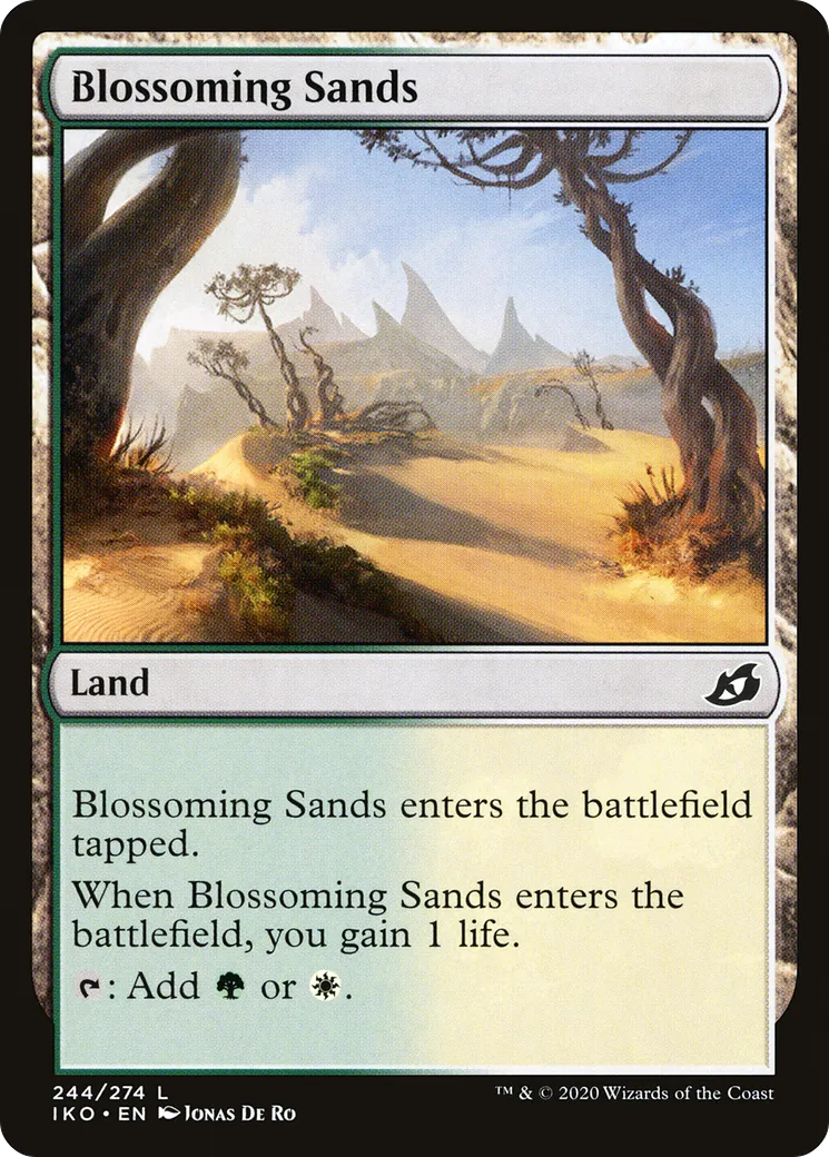 Sables verdoyants — Ikoria: Lair of Behemoths — Magic: The Gathering
