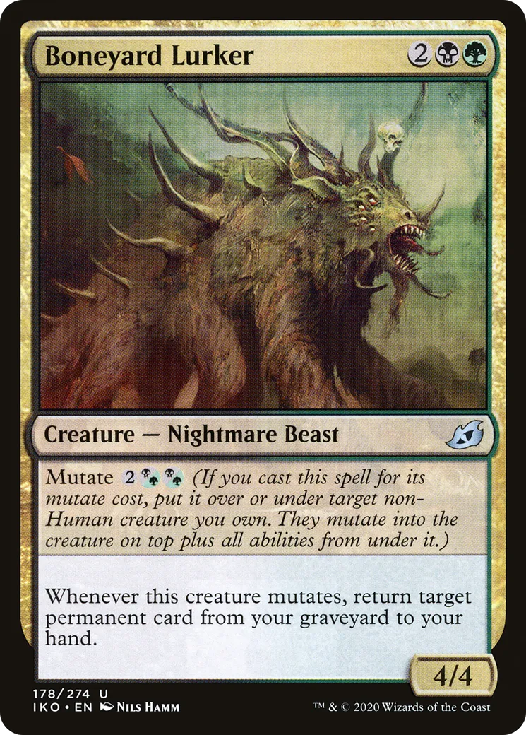 Boneyard Lurker — Ikoria: Lair of Behemoths — Magic: The Gathering