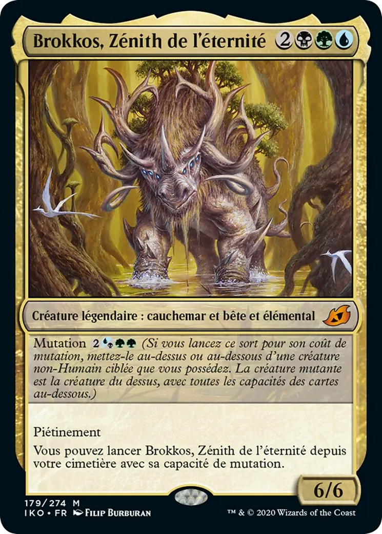 Brokkos, Zénith de l'éternité — Ikoria: Lair of Behemoths — Magic: The Gathering