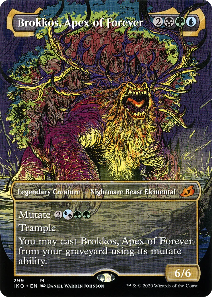 Brokkos, Apex of Forever from Ikoria: Lair of Behemoths - Magic: The Gathering
