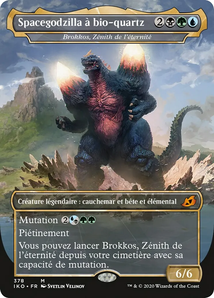 Brokkos, Zénith de l'éternité — Ikoria: Lair of Behemoths — Magic: The Gathering