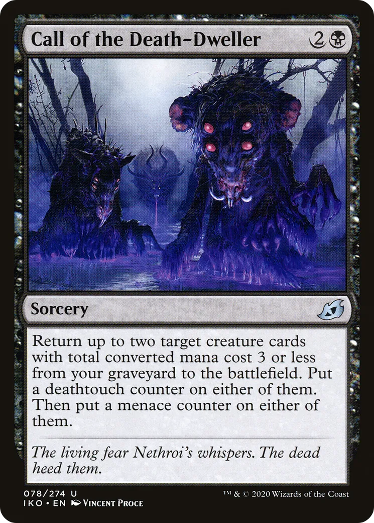 Call of the Death-Dweller — Ikoria: Lair of Behemoths — Magic: The Gathering