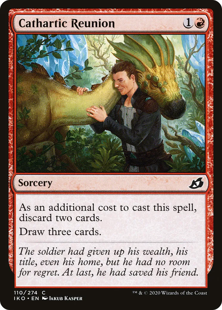 Cathartic Reunion — Ikoria: Lair of Behemoths — Magic: The Gathering