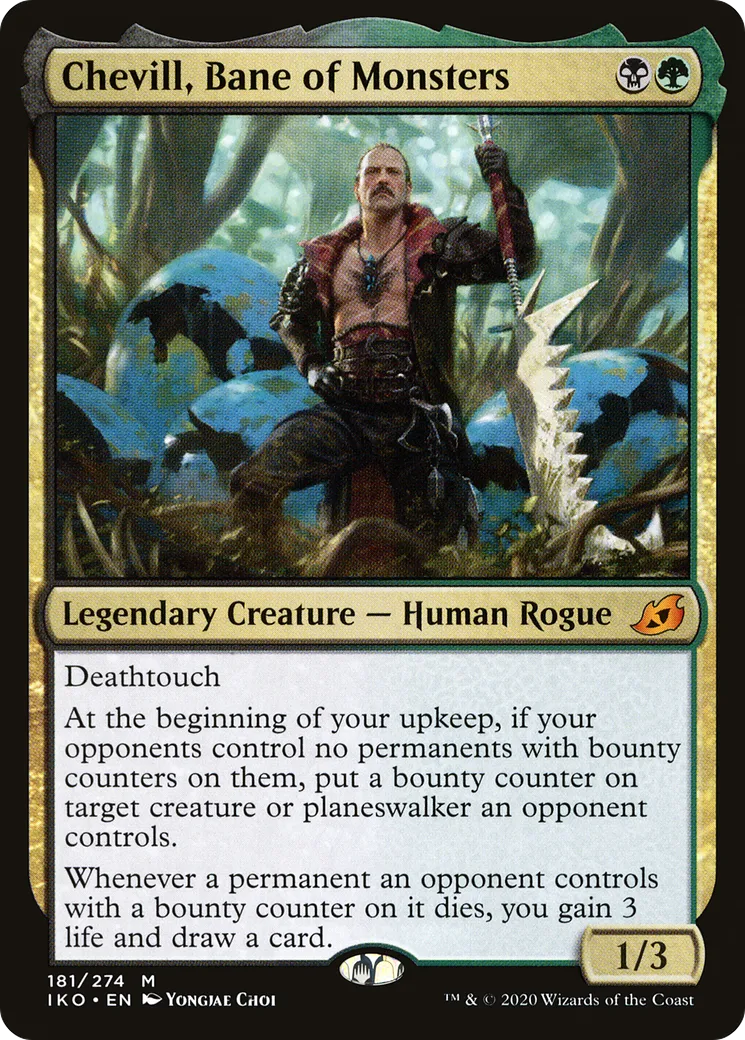 Chevill, Bane of Monsters — Ikoria: Lair of Behemoths — Magic: The Gathering