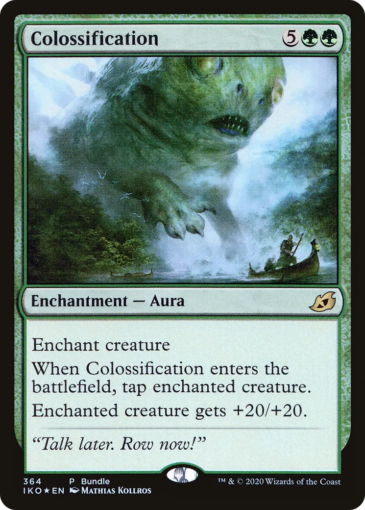 Colossification — Ikoria: Lair of Behemoths — Magic: The Gathering