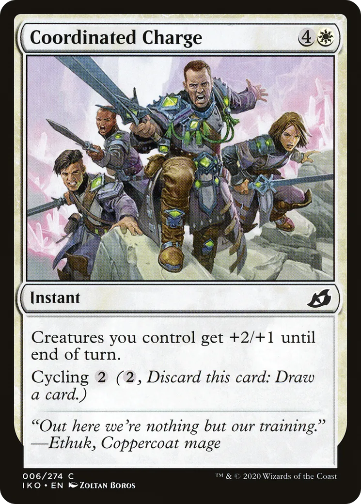 Coordinated Charge — Ikoria: Lair of Behemoths — Magic: The Gathering