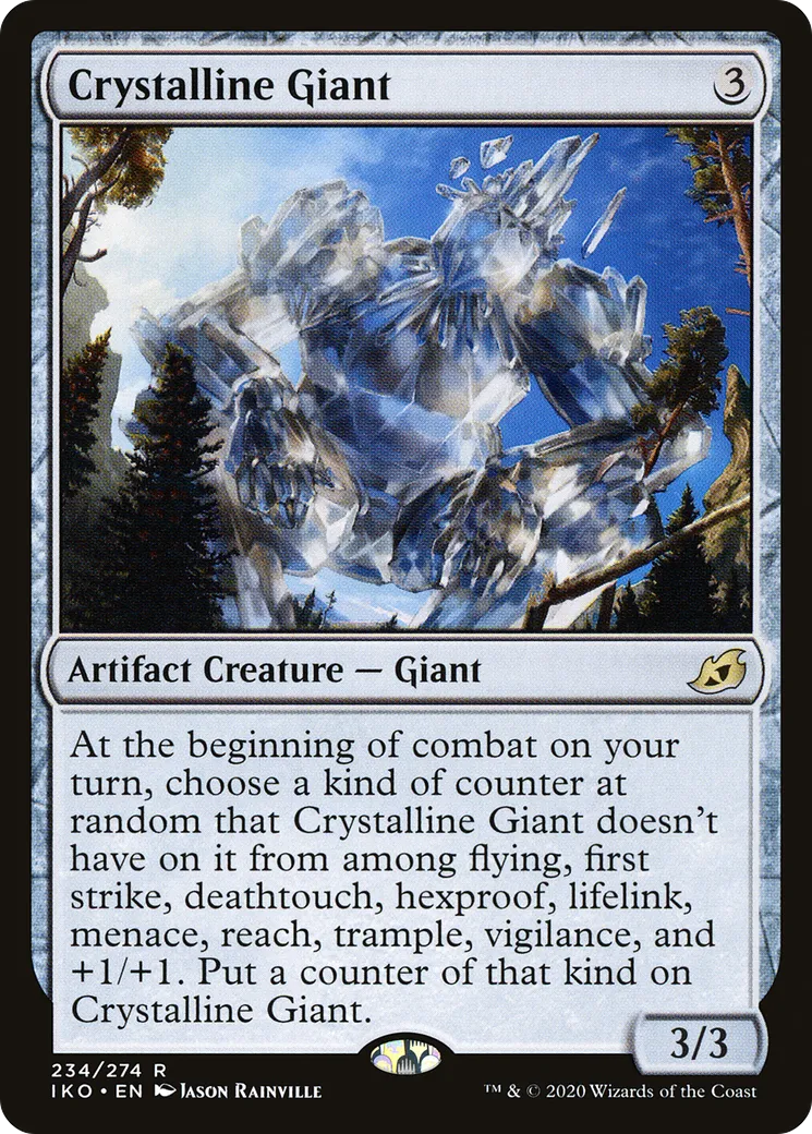 Géant cristallin — Ikoria: Lair of Behemoths — Magic: The Gathering