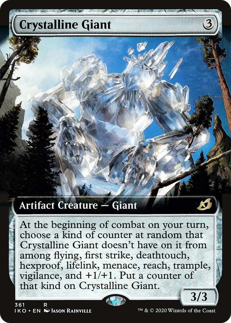 Géant cristallin — Ikoria: Lair of Behemoths — Magic: The Gathering