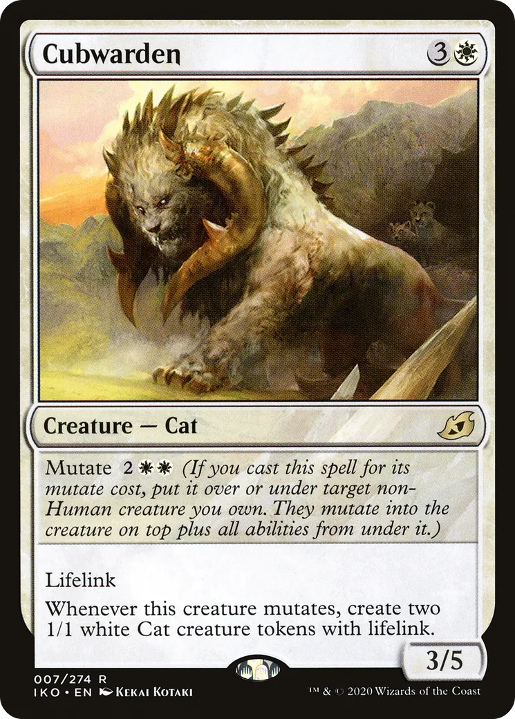 Cubwarden — Ikoria: Lair of Behemoths — Magic: The Gathering