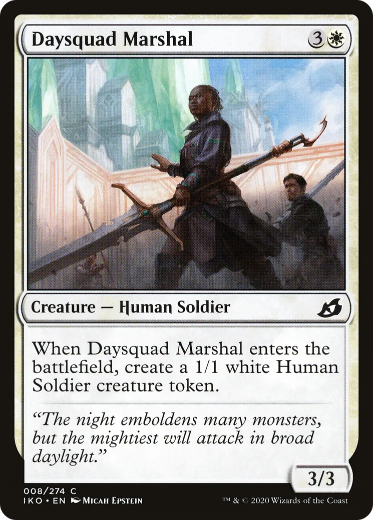 Daysquad Marshal — Ikoria: Lair of Behemoths — Magic: The Gathering