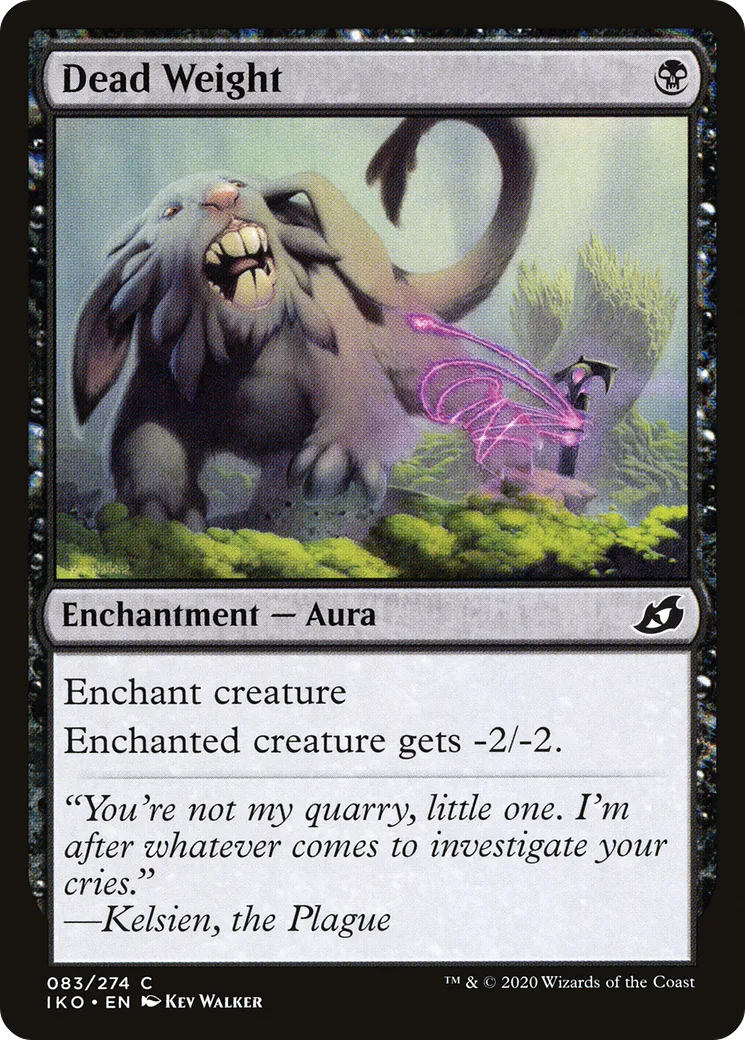 Poids mort — Ikoria: Lair of Behemoths — Magic: The Gathering