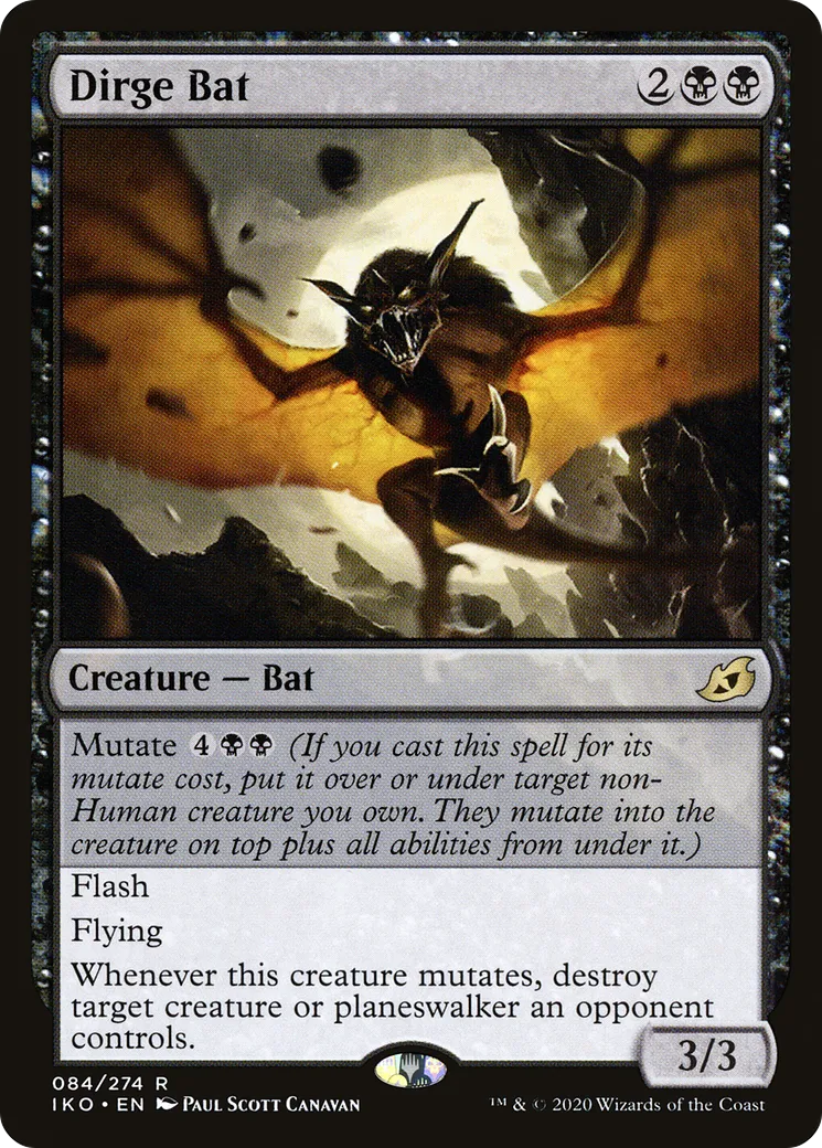 Chauve-souris funèbre — Ikoria: Lair of Behemoths — Magic: The Gathering