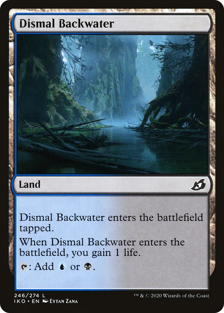 Dismal Backwater — Ikoria: Lair of Behemoths — Magic: The Gathering