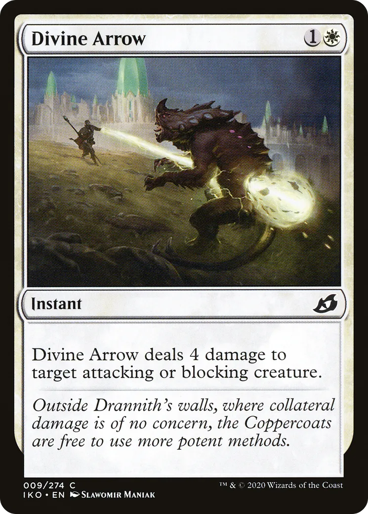 Flèche divine — Ikoria: Lair of Behemoths — Magic: The Gathering