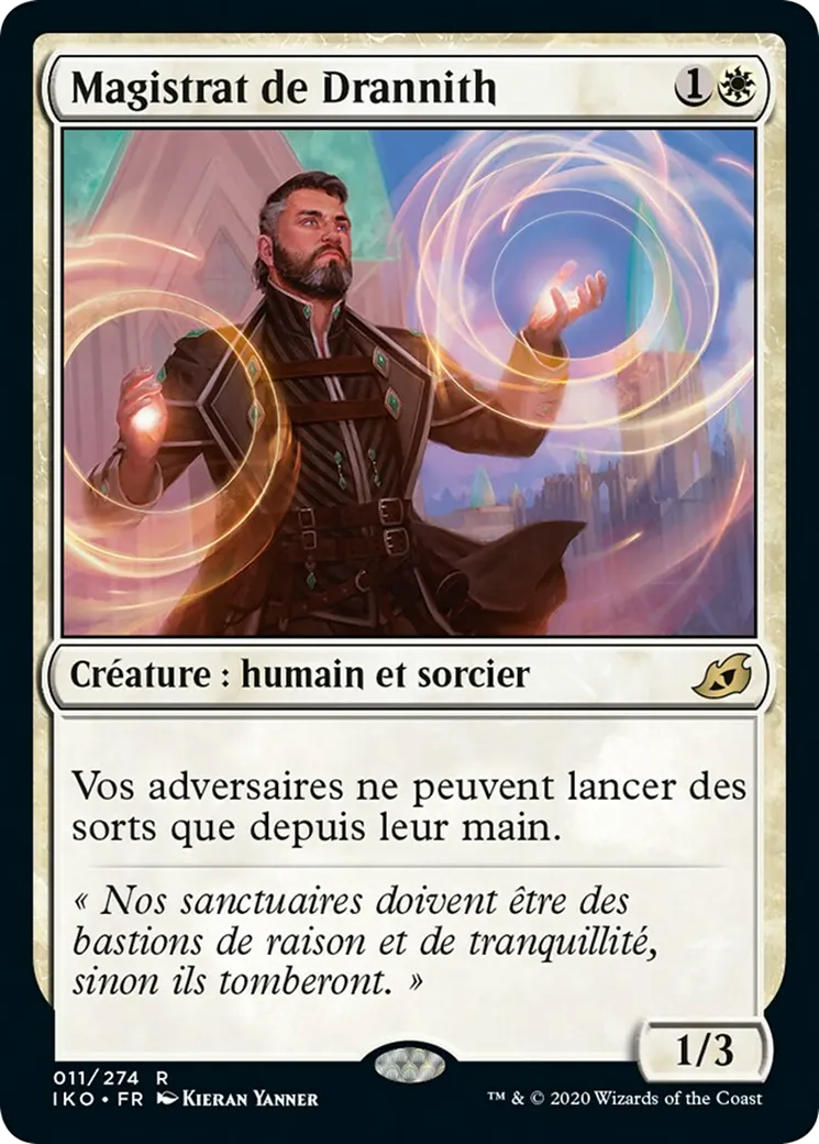 Magistrat de Drannith — Ikoria: Lair of Behemoths — Magic: The Gathering