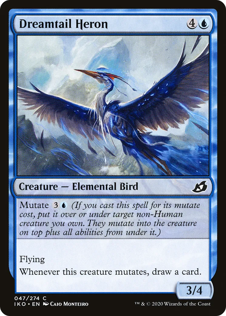 Dreamtail Heron — Ikoria: Lair of Behemoths — Magic: The Gathering