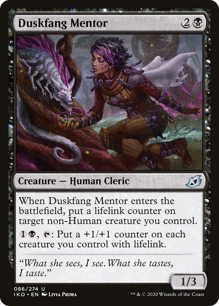 Duskfang Mentor — Ikoria: Lair of Behemoths — Magic: The Gathering