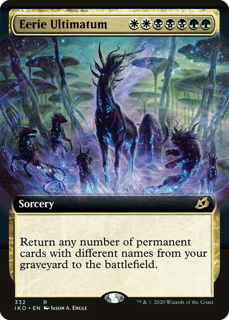 Ultimatum inquiétant — Ikoria: Lair of Behemoths — Magic: The Gathering