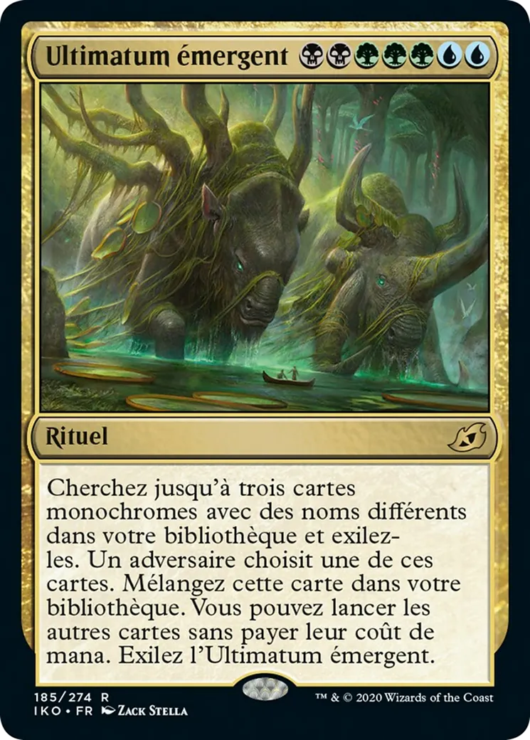 Ultimatum émergent — Ikoria: Lair of Behemoths — Magic: The Gathering